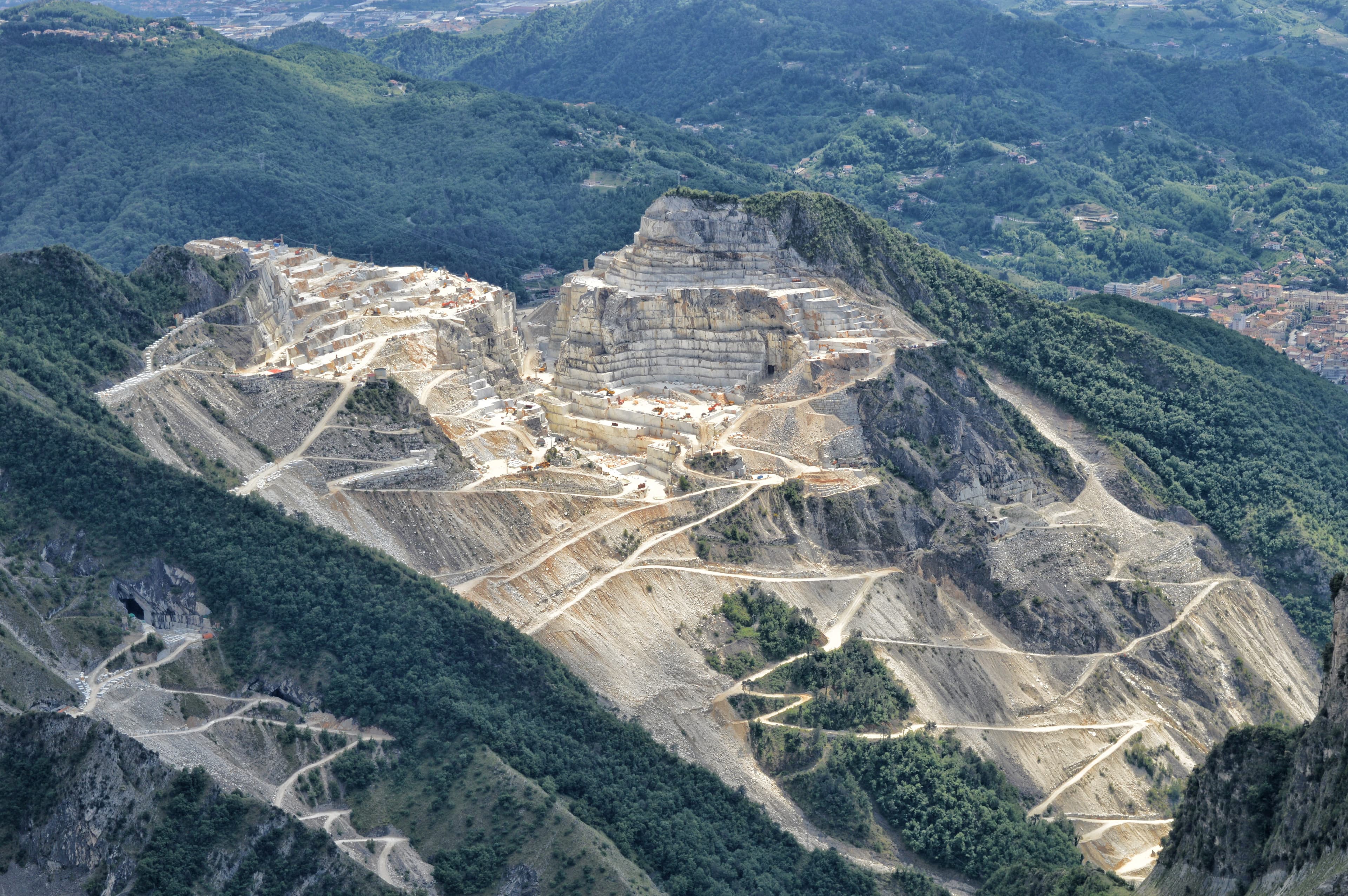 Marble quarry